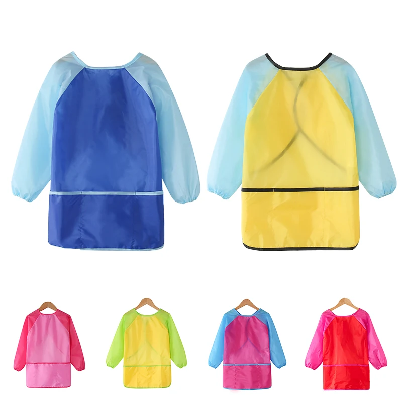 Child Apron Art Aprons Learning Education Interesting Toys Waterproof Painting Long Sleeve Bibs Children Smock Kid Birthday Gift 
Child Apron Art Aprons Learning Education Interesting Toys Waterproof Painting Long Sleeve Bibs Children Smock Kid Birthday Gift