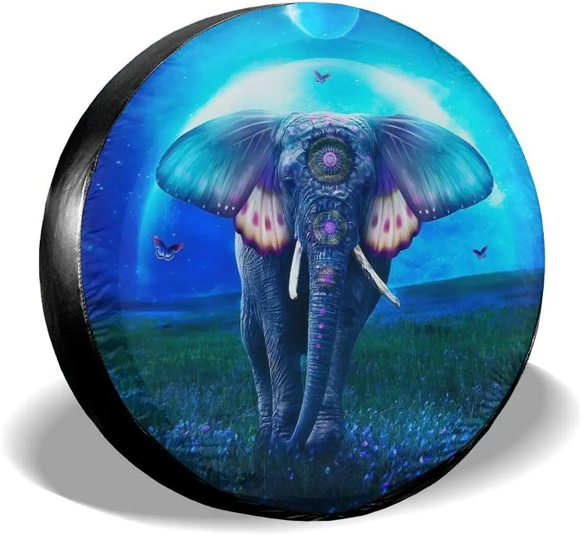 Delumie Elephant Spare tire Covers Potable Corrosion Wheel Covers for rvs Tires Sun-Proof for Trailer Rv SUV Truck Camper T
Delumie Elephant Spare tire Covers Potable Corrosion Wheel Covers for rvs Tires Sun-Proof for Trailer Rv SUV Truck Camper T