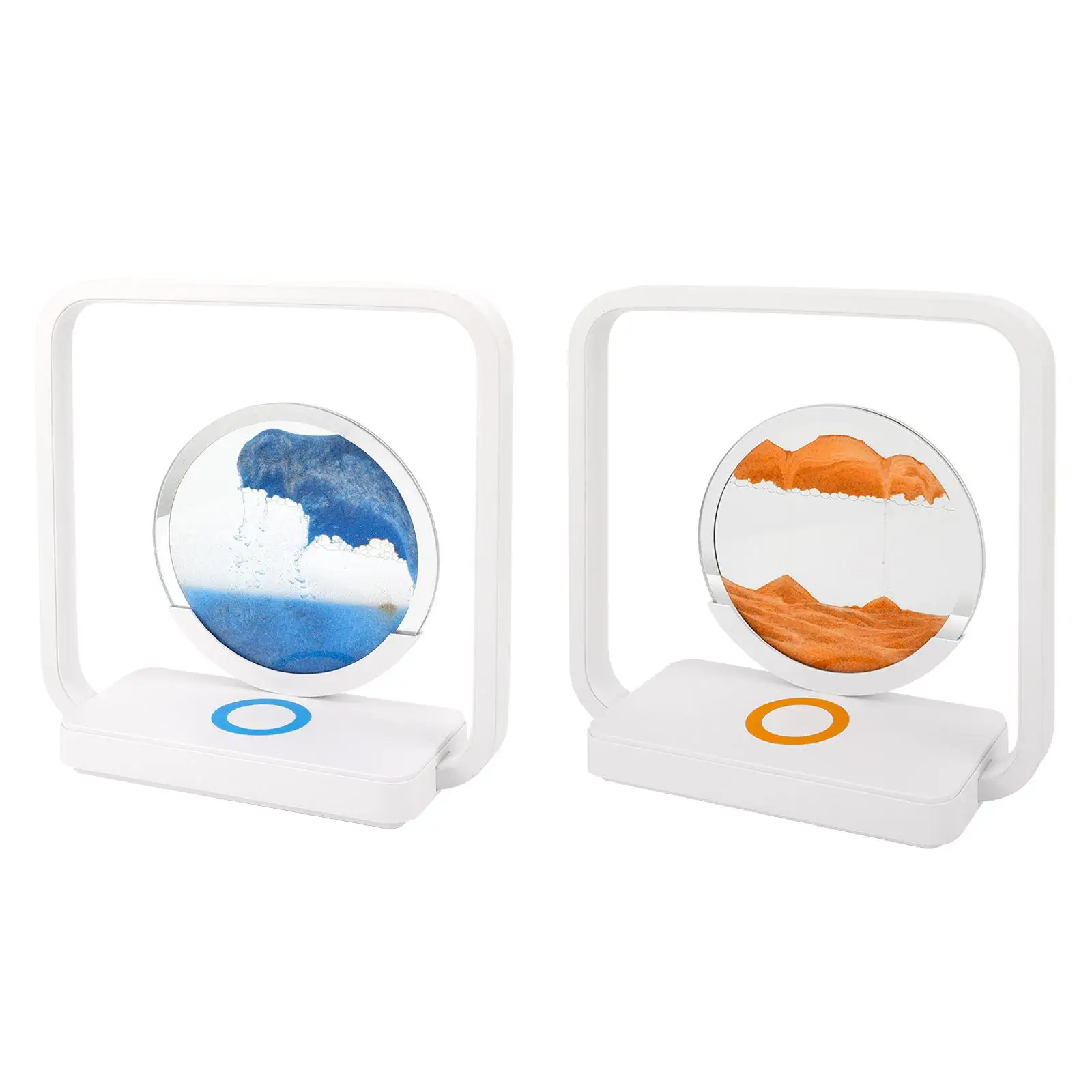 Moving Sand Night Light Dynamic Sand Picture Landscape Artwork Desk Lamp Flowing Sand Lights for Living Room Bedroom Desktop
Moving Sand Night Light Dynamic Sand Picture Landscape Artwork Desk Lamp Flowing Sand Lights for Living Room Bedroom Desktop