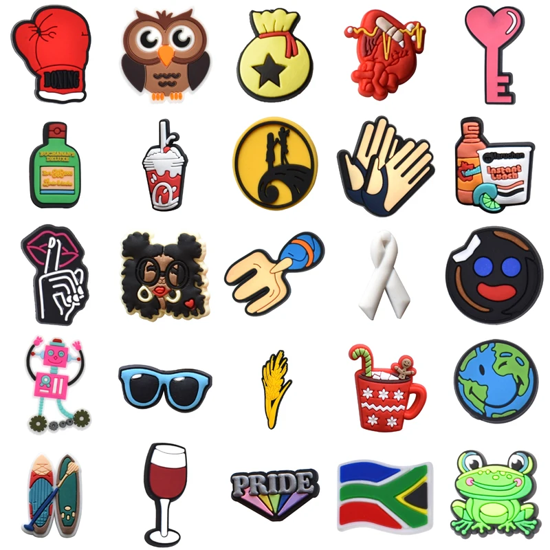 Wholesale Bulk Shoes Accessories Kids Para Pins Set Jeans Gifts Girl Shoe Charms Men Boy Decorations for Crocs Women Charm Packs
Wholesale Bulk Shoes Accessories Kids Para Pins Set Jeans Gifts Girl Shoe Charms Men Boy Decorations for Crocs Women Charm Packs