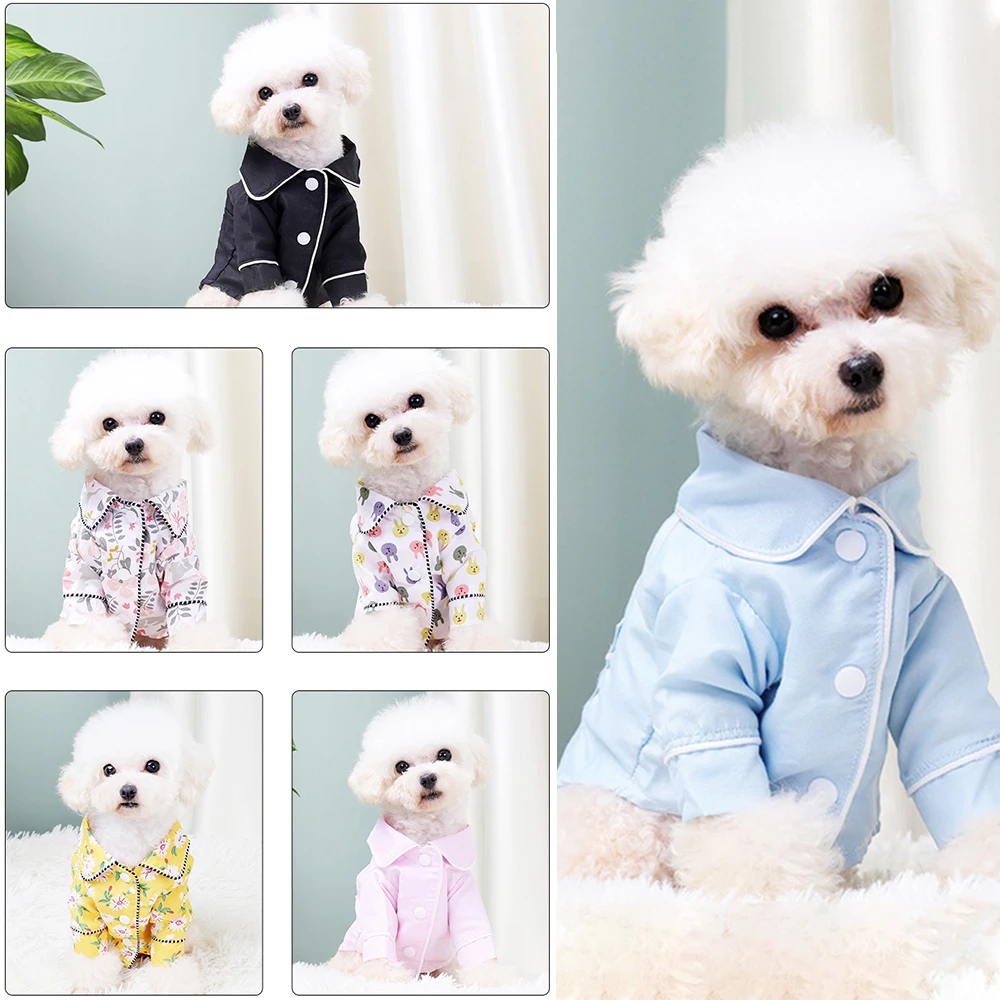 Dogs Clothes Sleepwear Fashion Casual Pet Pajamas For Small Dogs Clothes Chihuahua Schnauzer Lovely Puppy Shirts Comfortable
Dogs Clothes Sleepwear Fashion Casual Pet Pajamas For Small Dogs Clothes Chihuahua Schnauzer Lovely Puppy Shirts Comfortable