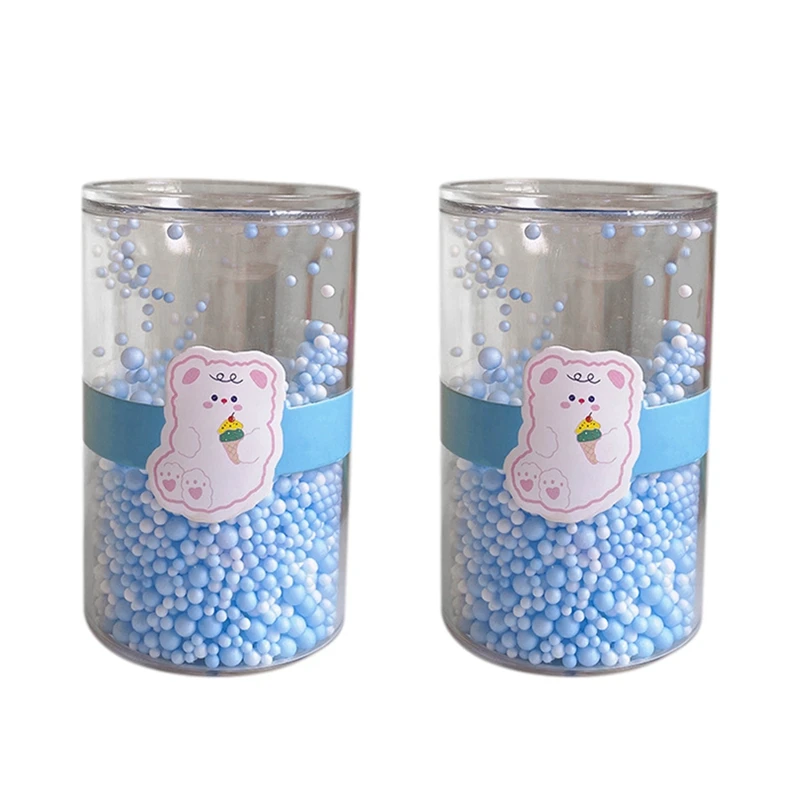 2 PCS Acrylic Cute Bubble Pen Holder Multi-Purpose Desk Organizer Marker Makeup Brush Storage Holder For Kids
2 PCS Acrylic Cute Bubble Pen Holder Multi-Purpose Desk Organizer Marker Makeup Brush Storage Holder For Kids