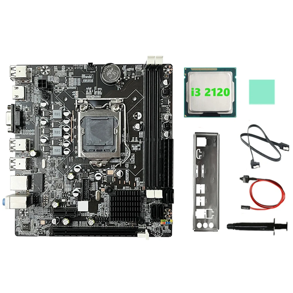 Материнская плата B75 + Процессор I3 2120 + кабель SATA + кабель переключателя + перегородка LGA1155 DDR3 для 2X8G для процессора I3 I5 I7 серии Pentium Celeron
Материнская плата B75 + Процессор I3 2120 + кабель SATA + кабель переключателя + перегородка LGA1155 DDR3 для 2X8G для процессора I3 I5 I7 серии Pentium Celeron