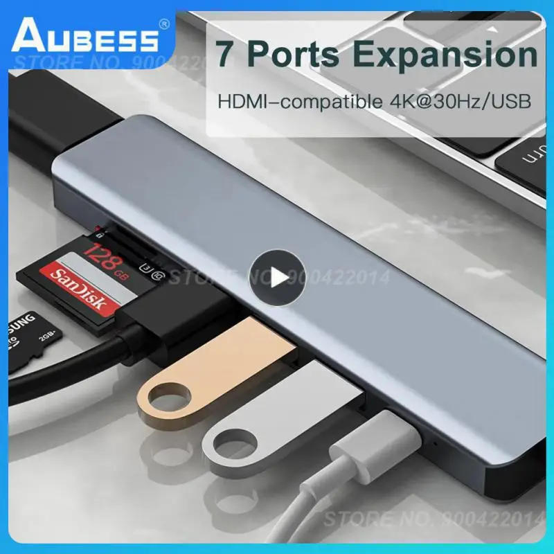 1~8PCS C Hub Type C to 4K@60 HDMI-compatible for MacBook Air USB3.0 Adapter Data Sync 100W PD Charging Dock 3 IN 1 Splitter
1~8PCS C Hub Type C to 4K@60 HDMI-compatible for MacBook Air USB3.0 Adapter Data Sync 100W PD Charging Dock 3 IN 1 Splitter