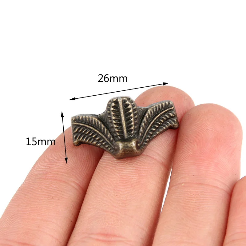 4PCS Antique Wood Box Feet Leg Corner Protector 27x16mm Antique Jewelry Box Vintage Bronze Jewelry Box Wooden Box Feet Leg 
4PCS Antique Wood Box Feet Leg Corner Protector 27x16mm Antique Jewelry Box Vintage Bronze Jewelry Box Wooden Box Feet Leg