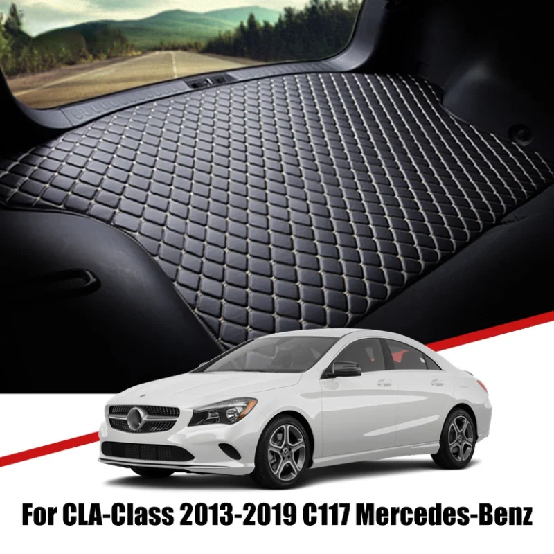 Кожаные коврики на заказ для багажника автомобиля Mercedes Benz C117 CLA Class 2013 2014-2019, водонепроницаемый нескользящий поднос, аксессуары для груза
Кожаные коврики на заказ для багажника автомобиля Mercedes Benz C117 CLA Class 2013 2014-2019, водонепроницаемый нескользящий поднос, аксессуары для груза