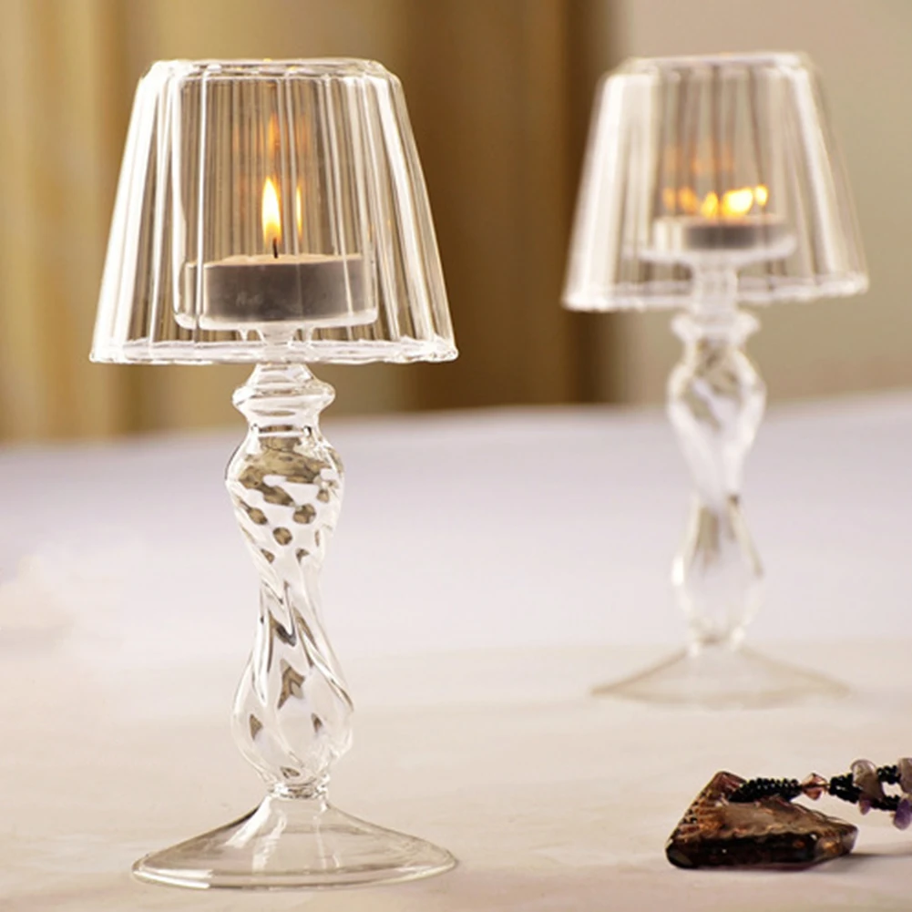 Glass Candlestick Holder 18.5cm Borosilicate Taper Candle Holder Clear Glass Candlestick for Home Decor Wedding Party Valentines
Glass Candlestick Holder 18.5cm Borosilicate Taper Candle Holder Clear Glass Candlestick for Home Decor Wedding Party Valentines