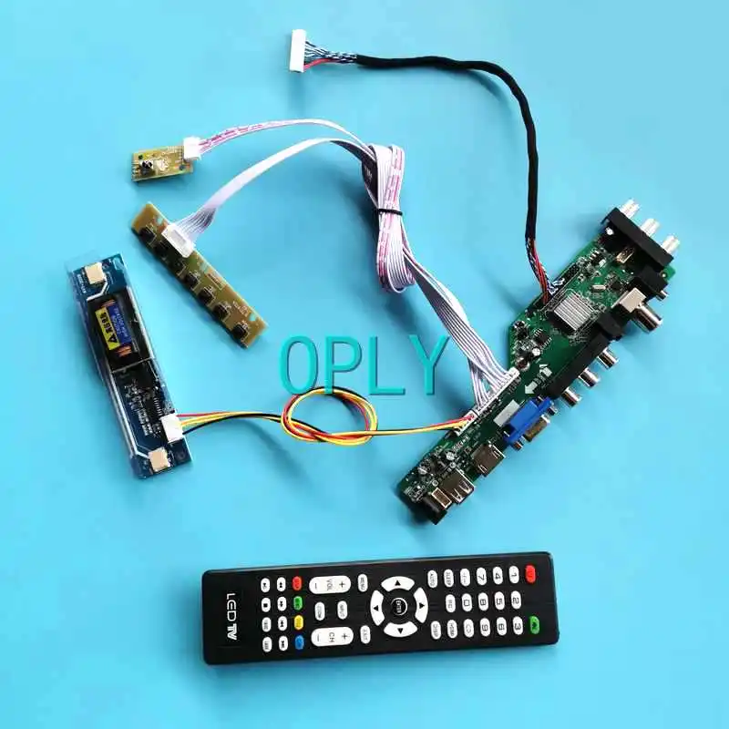 Для цифрового ЖК-контроллера LTN154AT08 QD15TL08, плата DVB 2-CCFL, 15,4 дюйма, Φ 1280*800, комплект «сделай сам», USB, HDMI-совместимый, VGA, AV, RF
Для цифрового ЖК-контроллера LTN154AT08 QD15TL08, плата DVB 2-CCFL, 15,4 дюйма, Φ 1280*800, комплект «сделай сам», USB, HDMI-совместимый, VGA, AV, RF