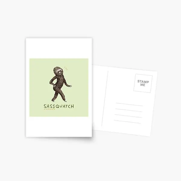 Открытка Sassquatch подарок современный Хум эстетический альбом открытка для помещений печать модная картина жизнь мультфильм Фотокарта памят...
Открытка Sassquatch подарок современный Хум эстетический альбом открытка для помещений печать модная картина жизнь мультфильм Фотокарта памят...