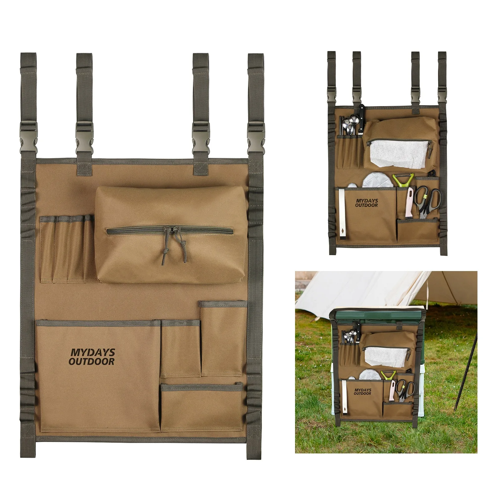 1pc Outdoor Camping Sundries Storage Bag Tableware Storage Hanging Bag Foldable Outdoor Fishing Picnic Sundries Pouch 2023 New
1pc Outdoor Camping Sundries Storage Bag Tableware Storage Hanging Bag Foldable Outdoor Fishing Picnic Sundries Pouch 2023 New