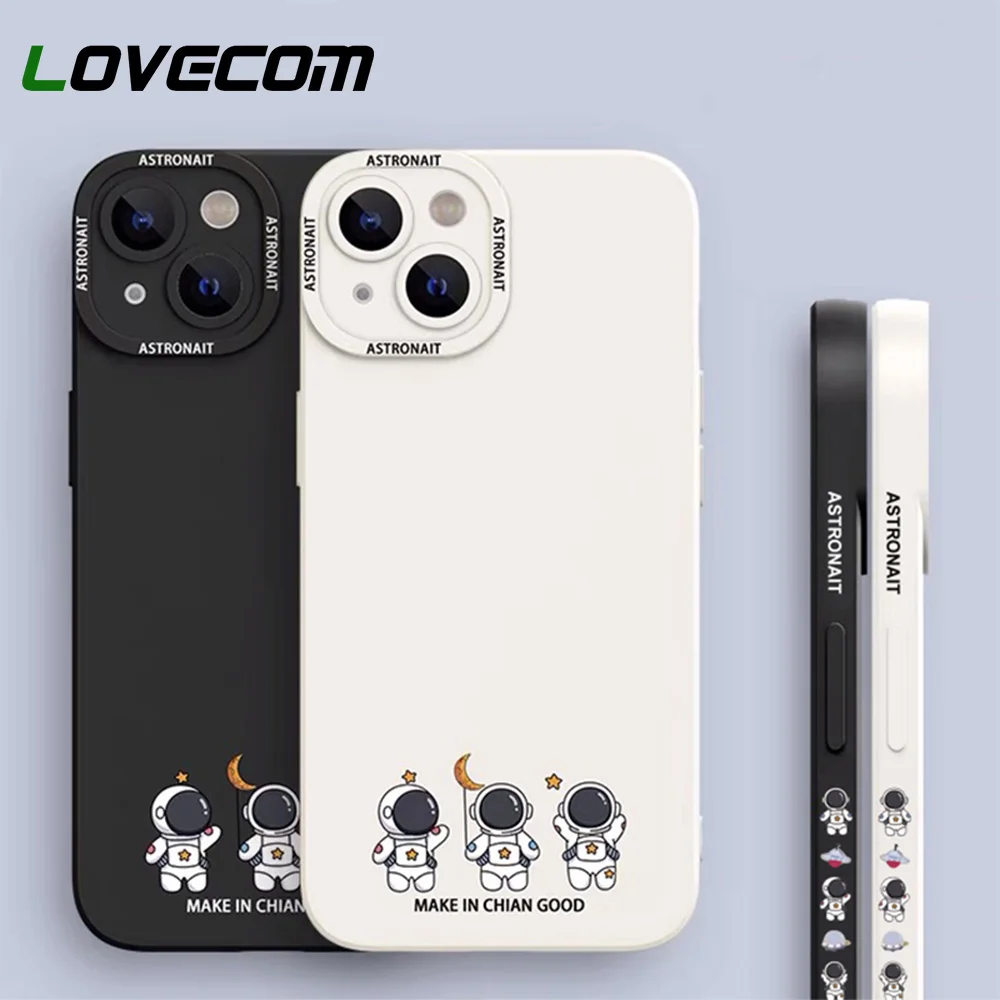 Милый мультяшный чехол для телефона с астронавтом для iPhone 13 Pro Max 11 12 Pro Max XS Max XR X 8 7 Plus Защита камеры Мягкий бампер
Милый мультяшный чехол для телефона с астронавтом для iPhone 13 Pro Max 11 12 Pro Max XS Max XR X 8 7 Plus Защита камеры Мягкий бампер