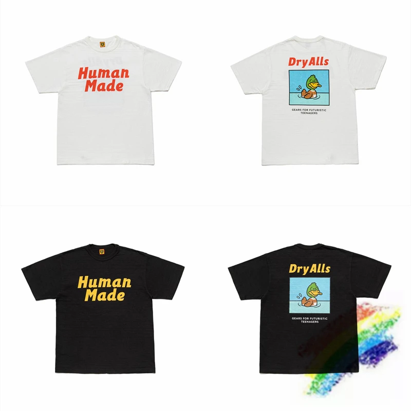 2023ss HUMAN MADE T-shirt Men Women 1:1 Best Quality Swimming Swimming Pool Duck print T-shirt Slub Cotton T Shirt
2023ss HUMAN MADE T-shirt Men Women 1:1 Best Quality Swimming Swimming Pool Duck print T-shirt Slub Cotton T Shirt