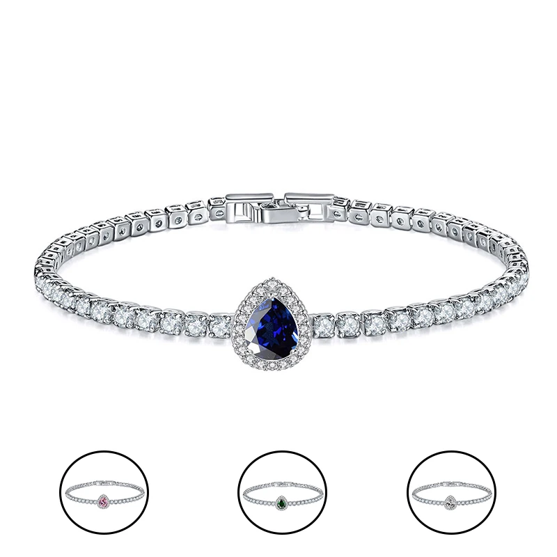 UILZ Elegant Water Drop 4 Colors Zircon Tennis Bracelet for Women Classic Female Wedding Party Bracelet Jewelry Wholesale
UILZ Elegant Water Drop 4 Colors Zircon Tennis Bracelet for Women Classic Female Wedding Party Bracelet Jewelry Wholesale