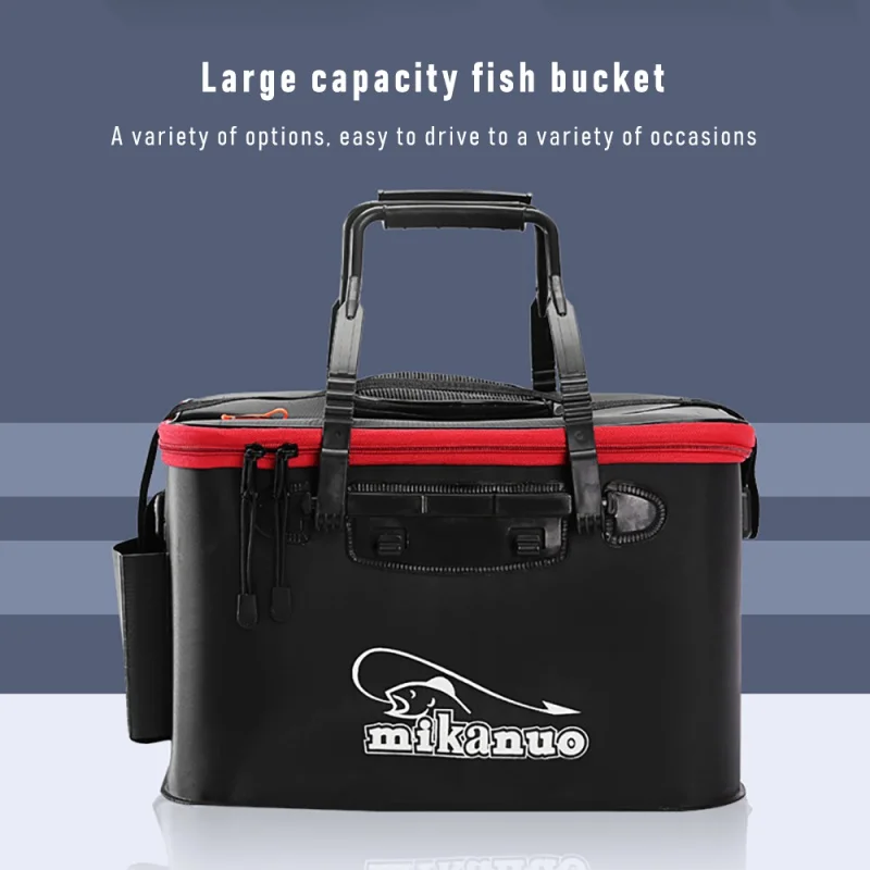 EVA Portable Fishing Bag Tackle Fishbox Storage Bag Portable Lightweight Stylish Fashionable with Thickened Nylon Zipper 
EVA Portable Fishing Bag Tackle Fishbox Storage Bag Portable Lightweight Stylish Fashionable with Thickened Nylon Zipper