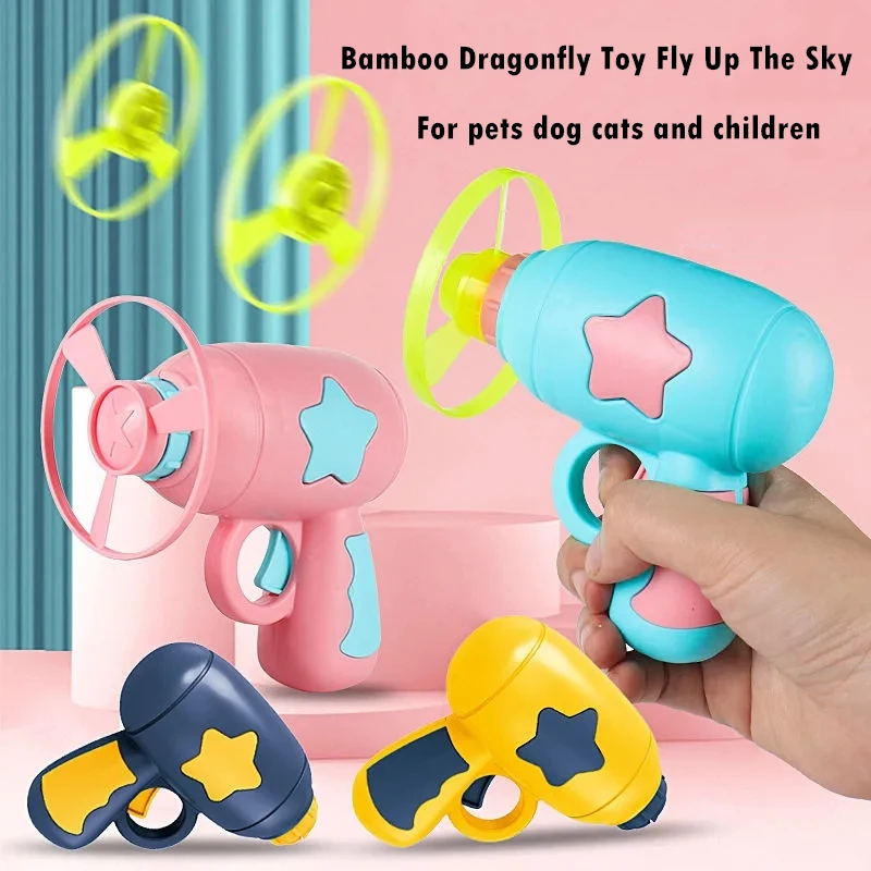 Pet Toy Dog Cat LED Light Toy Luminous Children's Party Toy Bamboo Dragonfly Toy Training Toy Pet Throw Launcher
Pet Toy Dog Cat LED Light Toy Luminous Children's Party Toy Bamboo Dragonfly Toy Training Toy Pet Throw Launcher