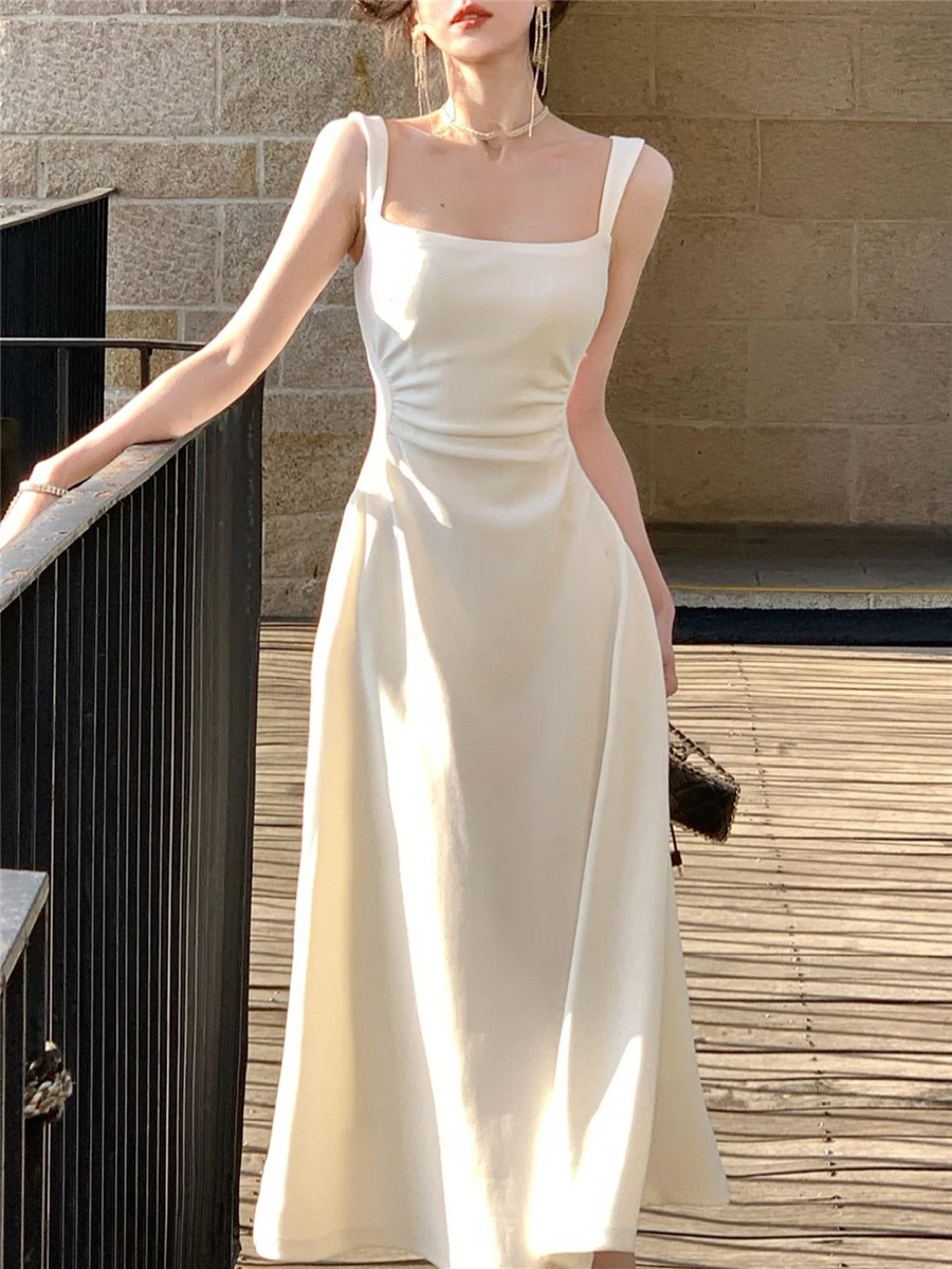 White Midi Dress 2023 Summer Women Elegent New French Evening Party Prom Sexy Fashion Slim Clothes Female Vestidos Robe
White Midi Dress 2023 Summer Women Elegent New French Evening Party Prom Sexy Fashion Slim Clothes Female Vestidos Robe