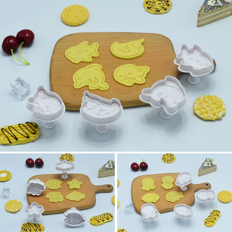 4 Pcs/set Cookie Cutters Plastic 3D Animals Shape Cartoon Pressable Biscuit Mold Cookie Stamp Kitchen Baking Pastry Bakeware
4 Pcs/set Cookie Cutters Plastic 3D Animals Shape Cartoon Pressable Biscuit Mold Cookie Stamp Kitchen Baking Pastry Bakeware