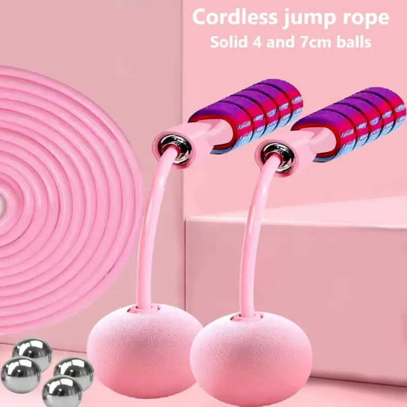 Cordless Skipping Rope Weight-Bearing Ball Sports Fitness Women's Indoor Dual-Use Weight Loss Sports Professional Fat Burning
Cordless Skipping Rope Weight-Bearing Ball Sports Fitness Women's Indoor Dual-Use Weight Loss Sports Professional Fat Burning