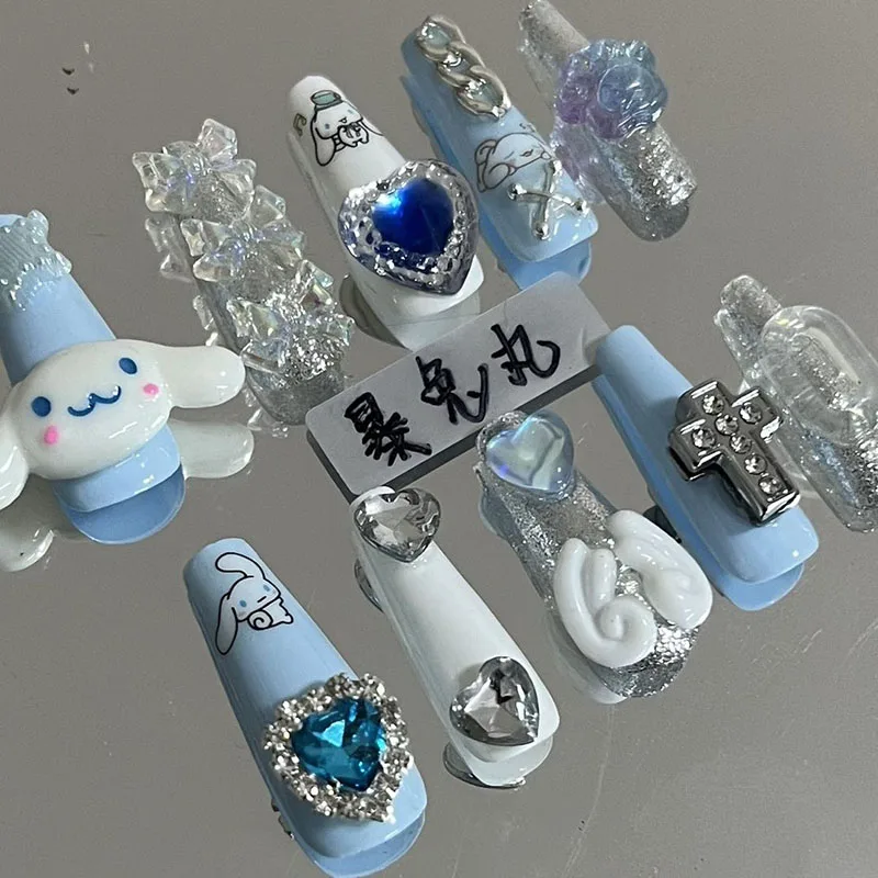 Милые наклейки для ногтей Sanrios HelloKittys, Мультяшные многоразовые ногти в форме сердца для девочек ручной работы, индивидуальный подарок для де...
Милые наклейки для ногтей Sanrios HelloKittys, Мультяшные многоразовые ногти в форме сердца для девочек ручной работы, индивидуальный подарок для де...