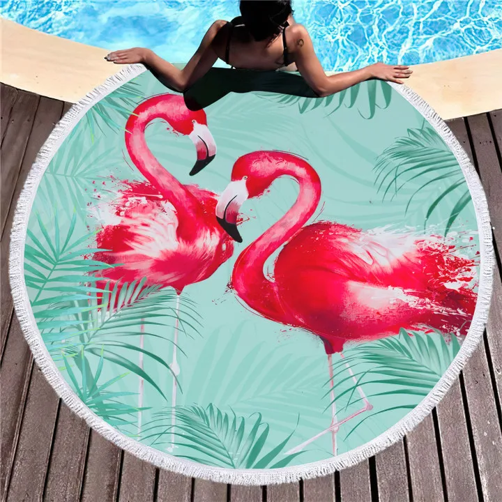 

Flamingo Beach Towel, Best Beach Towels, Flamingo Towel 3D All Over Printed Towel