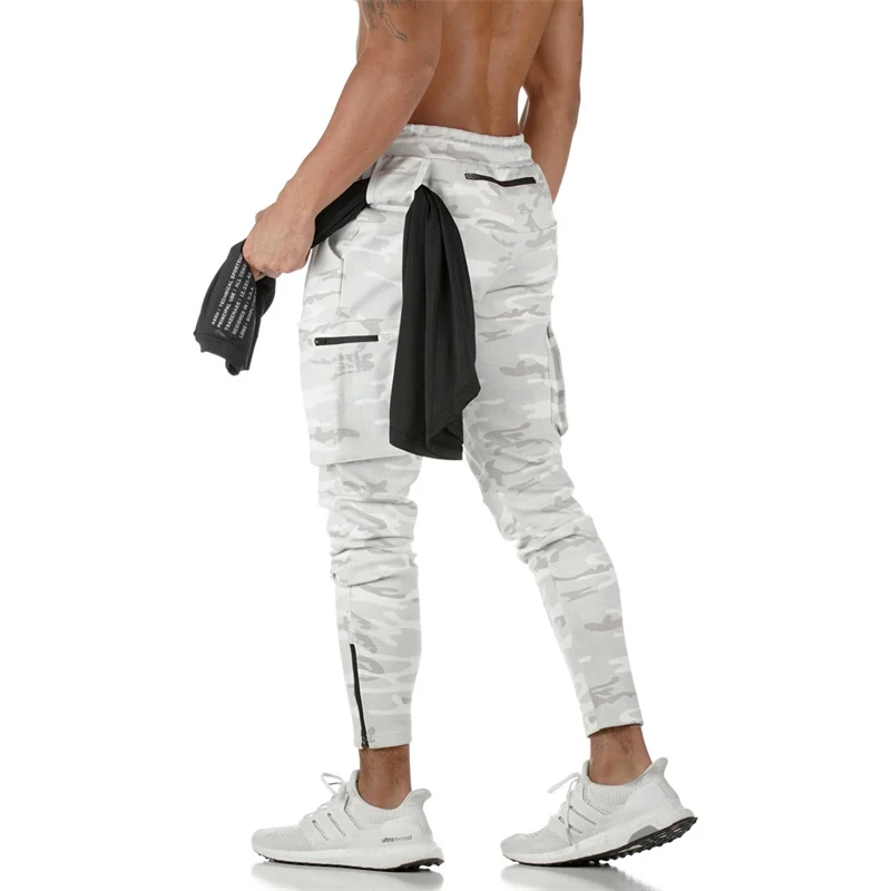 

ECET-Pantalones elásticos para hombre, ropa de moda para deportes al aire libre, fitness, ocio, cargo, correr, entrenamiento