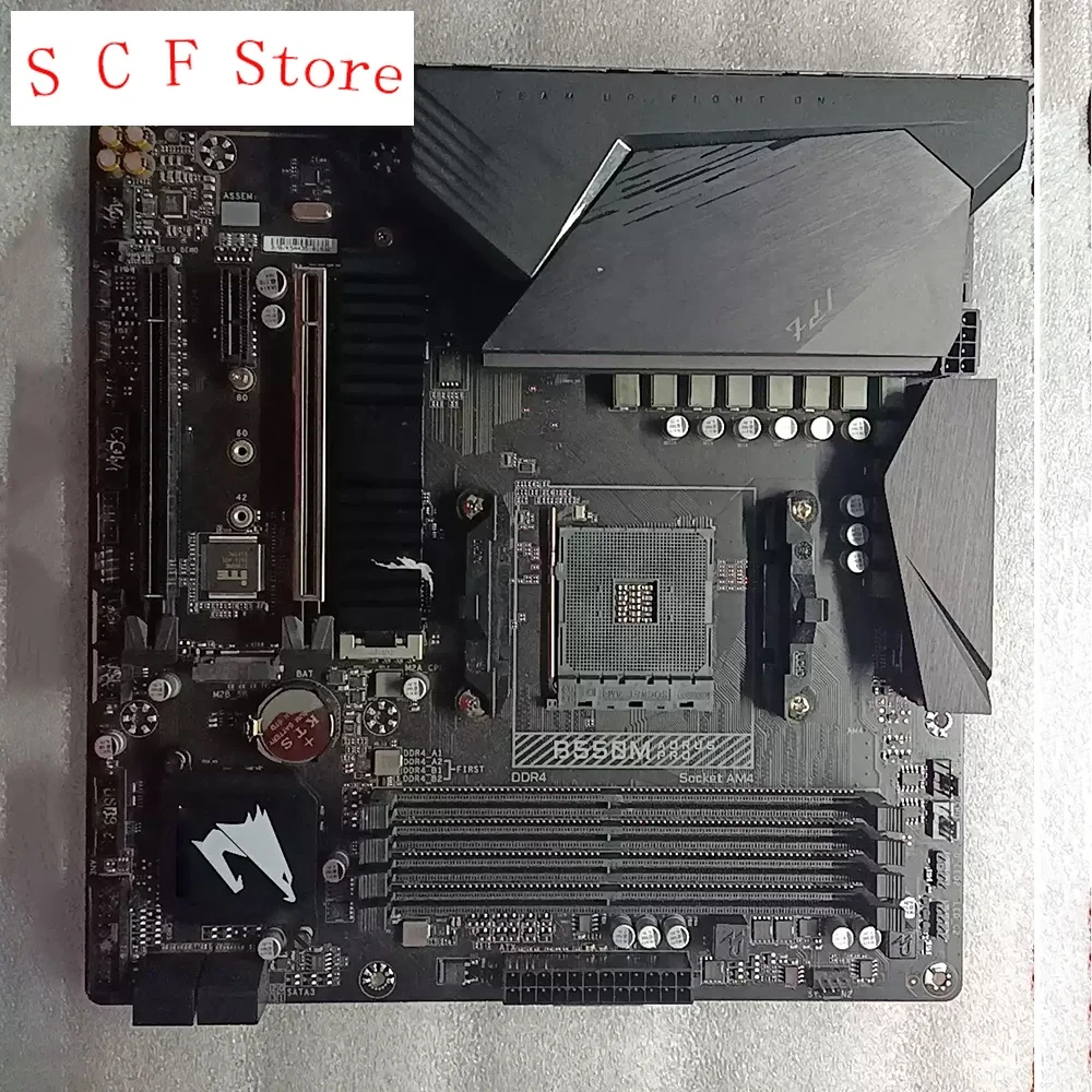 For for Gigabyte B550M AORUS PRO Support 5600X/3600X/3700X Desktop Mainboard Pre-Shipment Test
For for Gigabyte B550M AORUS PRO Support 5600X/3600X/3700X Desktop Mainboard Pre-Shipment Test