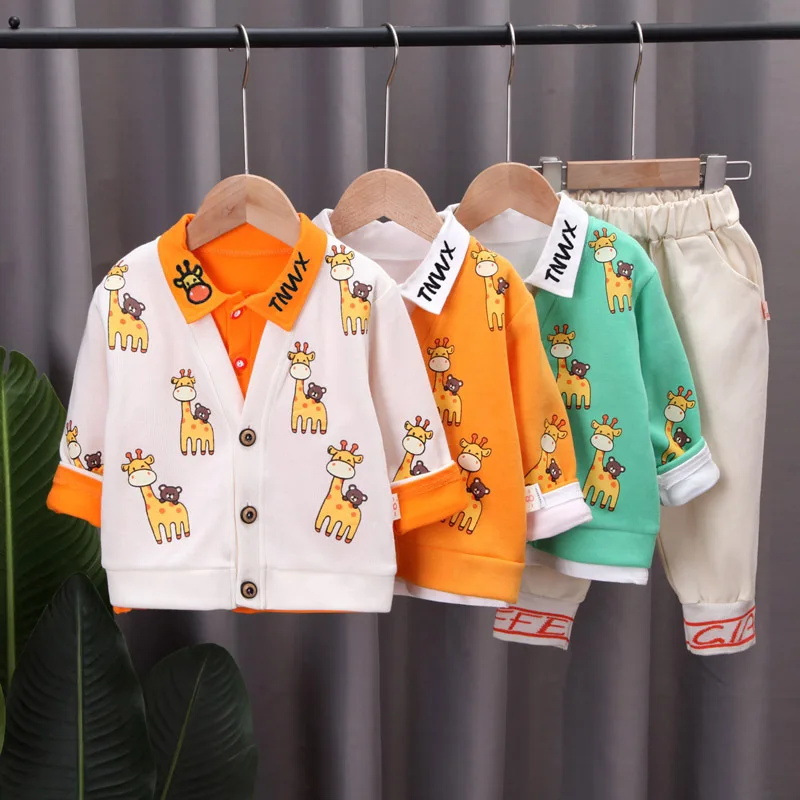 Girls' Sweater Suit Spring Autumn Children'S Clothing Long-Sleeved Casual Top+Casual Trousers +coat Big Kids Sports Clothes Sets
Girls' Sweater Suit Spring Autumn Children'S Clothing Long-Sleeved Casual Top+Casual Trousers +coat Big Kids Sports Clothes Sets