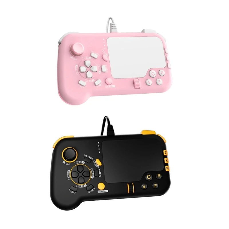 Gaming Controller,PC Game Controller Joystick with Trigger Buttons for Windows PC/ PS4 and
Gaming Controller,PC Game Controller Joystick with Trigger Buttons for Windows PC/ PS4 and