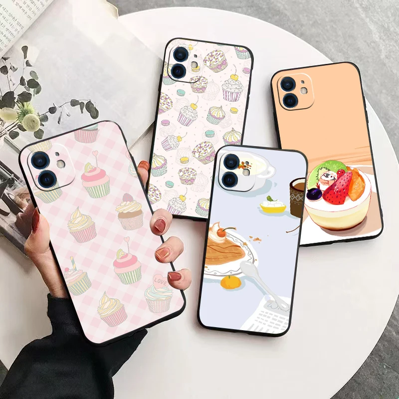 Delicious Food pattern phone Case For IPhone 13 12 11 Pro Max Mini SE XR X XS Max 8Plus 7plus 6 soft6S New Shell phone Case
Delicious Food pattern phone Case For IPhone 13 12 11 Pro Max Mini SE XR X XS Max 8Plus 7plus 6 soft6S New Shell phone Case