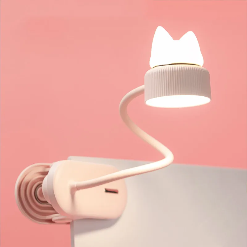 LED clip table lamp touch dimmable cartoon style rechargeable desk lamp eye protection children reading book light
LED clip table lamp touch dimmable cartoon style rechargeable desk lamp eye protection children reading book light
