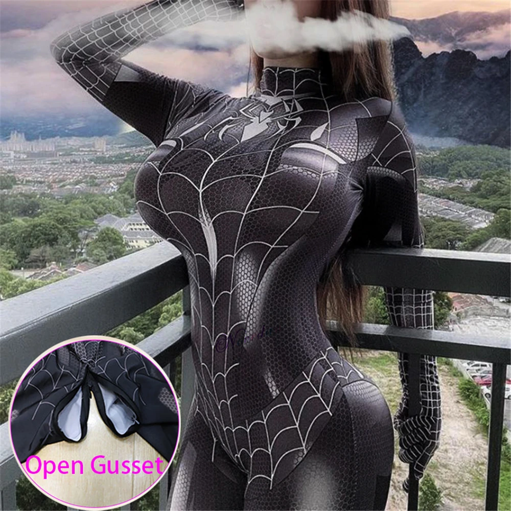 Sexy Black Cat Superhero Cosplay Costume For Women Halloween Costume Christmas Tight 3d Printing Jumpuit Bodysuit Cosplay
Sexy Black Cat Superhero Cosplay Costume For Women Halloween Costume Christmas Tight 3d Printing Jumpuit Bodysuit Cosplay
