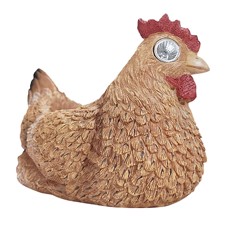 Creative Resin Hen Solar Animal Garden Statue Ornaments With LED Lights Hen Figurine Solar Light Decoration
Creative Resin Hen Solar Animal Garden Statue Ornaments With LED Lights Hen Figurine Solar Light Decoration