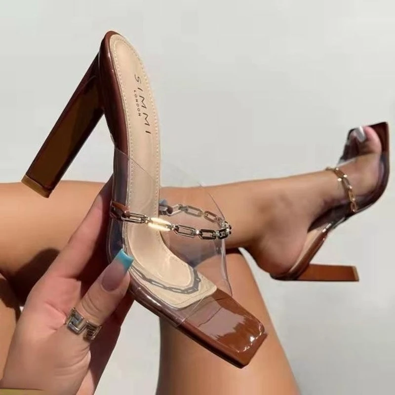 2022NEW Summer Women Pumps Jelly Slippers Open Toe High Heels Transparent Slippers Heel Clear Sandals women sandals slippers
2022NEW Summer Women Pumps Jelly Slippers Open Toe High Heels Transparent Slippers Heel Clear Sandals women sandals slippers