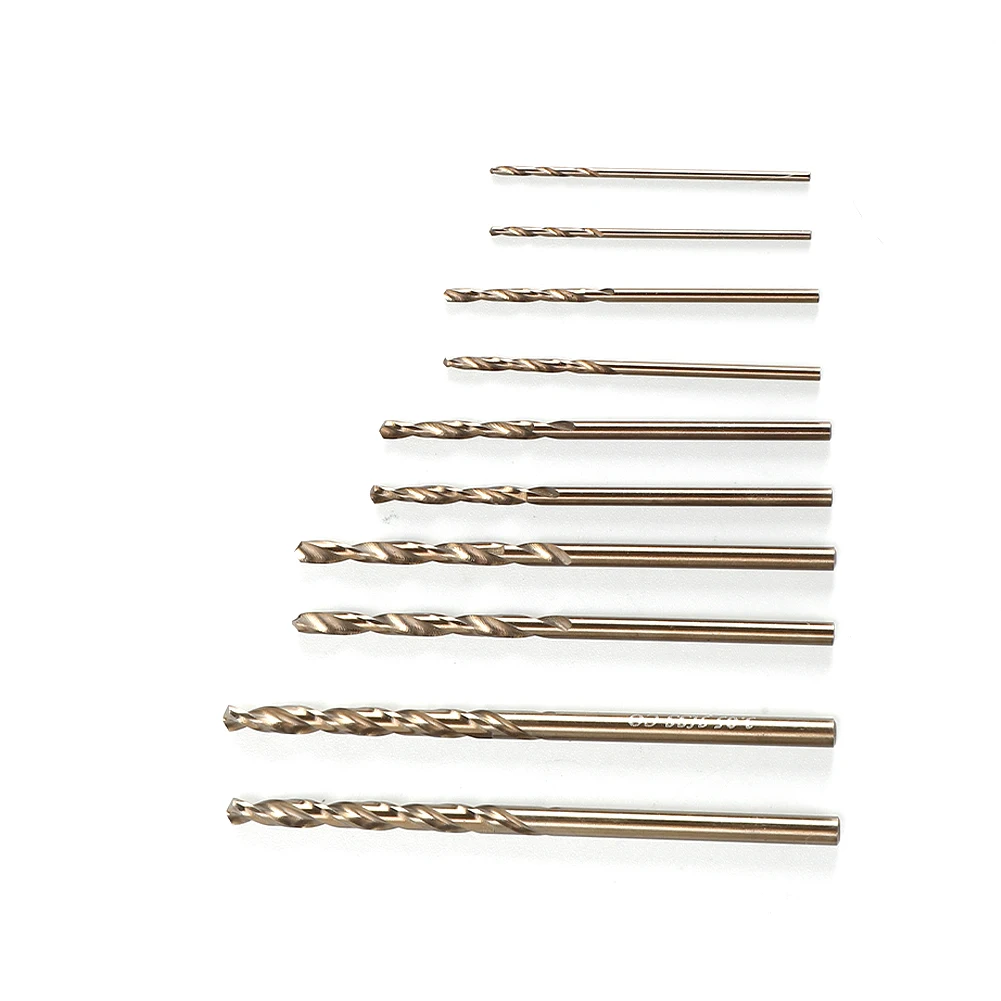Best Brand New Durable Hot Sale Useful Drill Bit Drilling For Stainless Steel HSS M35 Set 1mm 1.5mm 2mm 2.5mm 3mm
Best Brand New Durable Hot Sale Useful Drill Bit Drilling For Stainless Steel HSS M35 Set 1mm 1.5mm 2mm 2.5mm 3mm