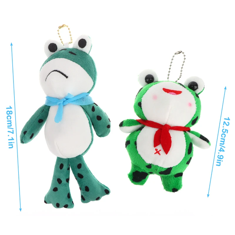 Cute Frog Plush Toy Cartoon Animal Pendant Soft Stuffed Doll Keychain Backpack Car Bag Key Ring Decor Kid Gift
Cute Frog Plush Toy Cartoon Animal Pendant Soft Stuffed Doll Keychain Backpack Car Bag Key Ring Decor Kid Gift
