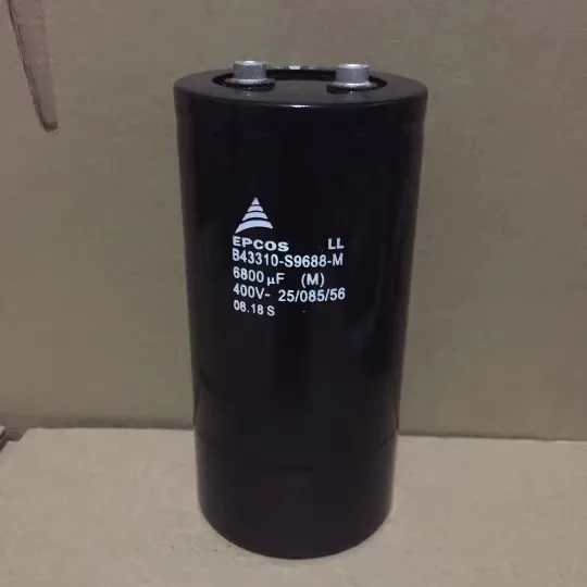 All-new original EPCOS B43310 A9688 M 400V6800UF Siemens, aluminum electrolytic capacitor
All-new original EPCOS B43310 A9688 M 400V6800UF Siemens, aluminum electrolytic capacitor