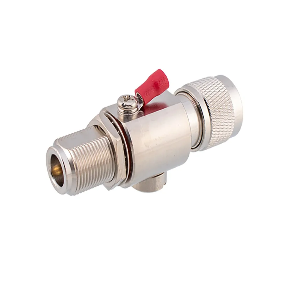 868MHz LoRa Helium Lightning-Arrestor Arrester N-Male To N-Female Connector For Helium Miner Hotspot Antenna
868MHz LoRa Helium Lightning-Arrestor Arrester N-Male To N-Female Connector For Helium Miner Hotspot Antenna