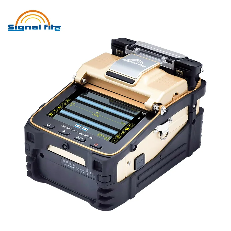 Signalfire AI-8C SM&MM Automatic FTTH Fiber Optic Splicing Machine Optical Fiber Fusion Splicer
Signalfire AI-8C SM&MM Automatic FTTH Fiber Optic Splicing Machine Optical Fiber Fusion Splicer