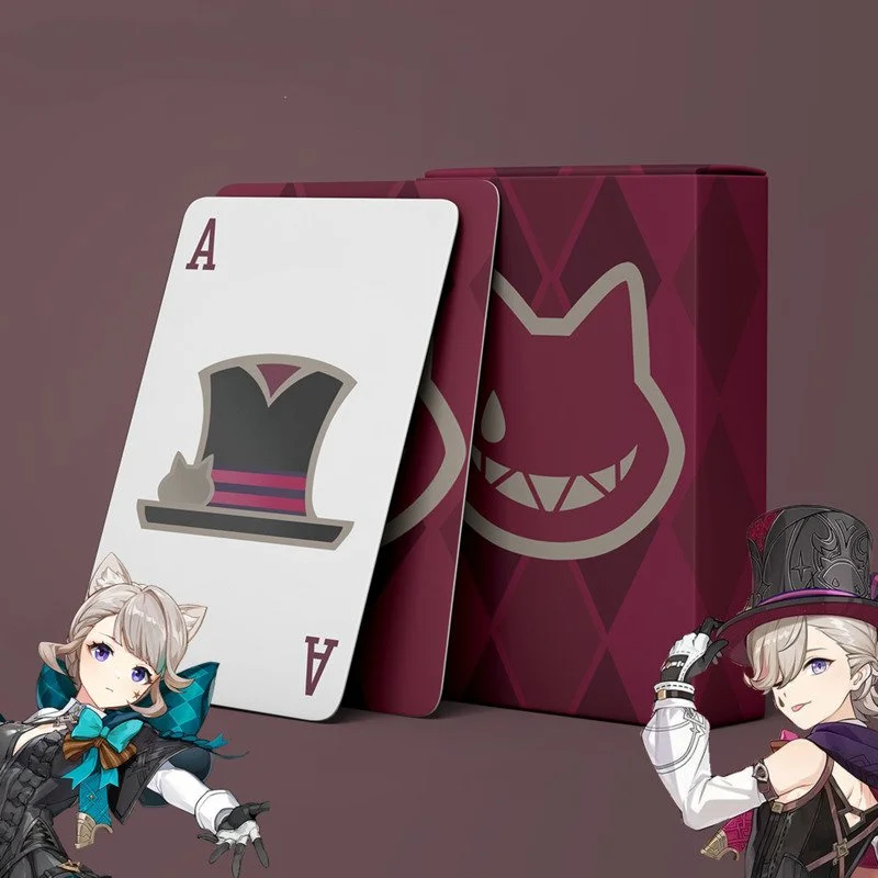 Lyney Lynette Штукатурная игра Genshin Impact Lyney Lynette реквизит для косплея Декор реквизит милые покеры Lyney Косплей Хэллоуин
Lyney Lynette Штукатурная игра Genshin Impact Lyney Lynette реквизит для косплея Декор реквизит милые покеры Lyney Косплей Хэллоуин
