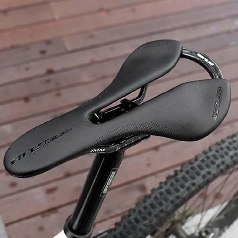 Riding Saddle Ultra Light Hollow Design Lightweight High Strength Wear-resistant Damping Microfiber Faux Leather Road Bike
Riding Saddle Ultra Light Hollow Design Lightweight High Strength Wear-resistant Damping Microfiber Faux Leather Road Bike