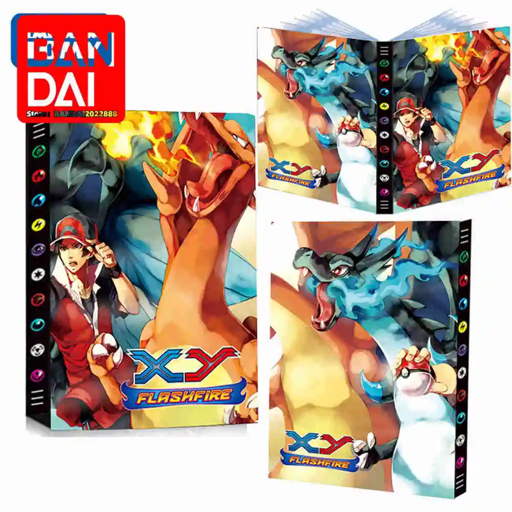 432Pcs 9 Pocket Album Pokemon Cards Book Xy Cartoon VMAX GX Game Card Holder Map Folder Collection Loaded Cool Boy Kids Toy Gift
432Pcs 9 Pocket Album Pokemon Cards Book Xy Cartoon VMAX GX Game Card Holder Map Folder Collection Loaded Cool Boy Kids Toy Gift