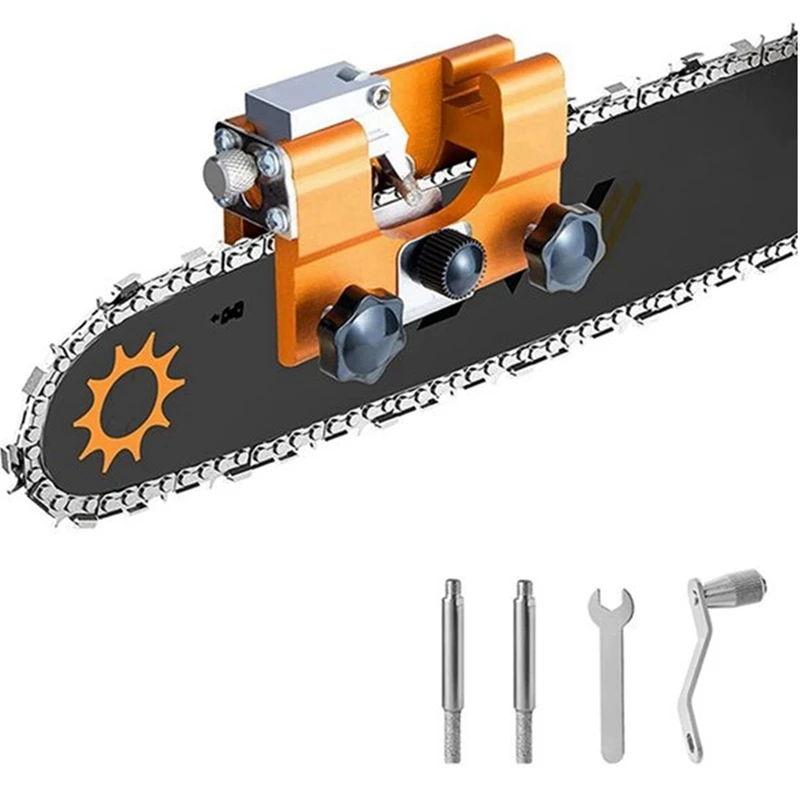 Portable Chainsaw Chain Sharpener Sharpening Jig Woodworking Grinding Tools For All Kinds Of Chain Saw Sharpening
Portable Chainsaw Chain Sharpener Sharpening Jig Woodworking Grinding Tools For All Kinds Of Chain Saw Sharpening