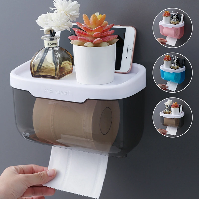 Waterproof Wall Mount Toilet Paper Holder Shelf Toilet Roll Paper Tube Storage Rack Storage Box Tray Rack Bathroom Supplies
Waterproof Wall Mount Toilet Paper Holder Shelf Toilet Roll Paper Tube Storage Rack Storage Box Tray Rack Bathroom Supplies