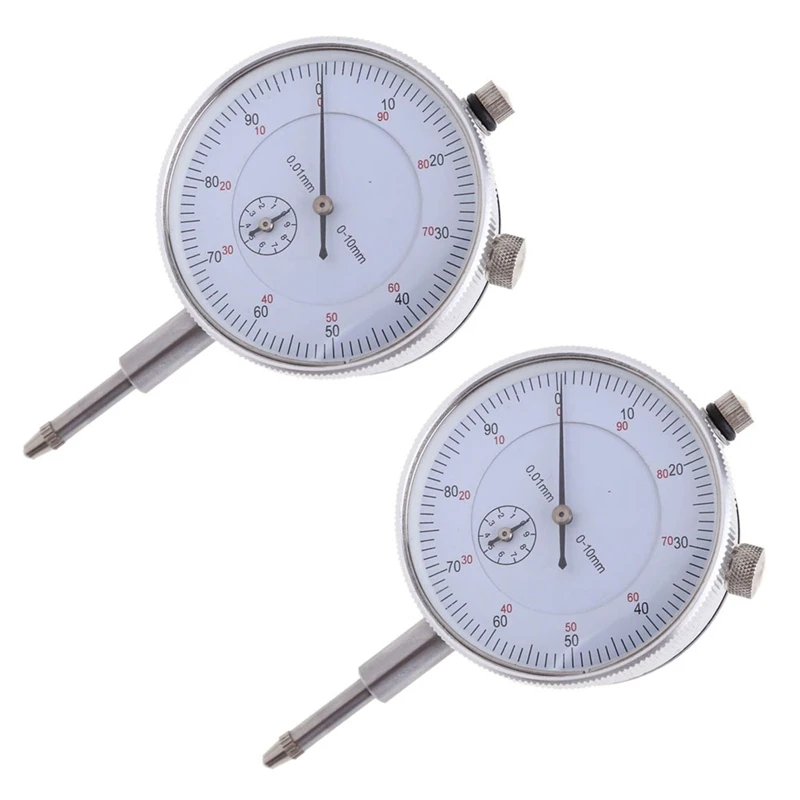 Big Deal 2X Dial Indicator Gauge 0-10Mm Meter Precise 0.01 Resolution Concentricity Test
Big Deal 2X Dial Indicator Gauge 0-10Mm Meter Precise 0.01 Resolution Concentricity Test