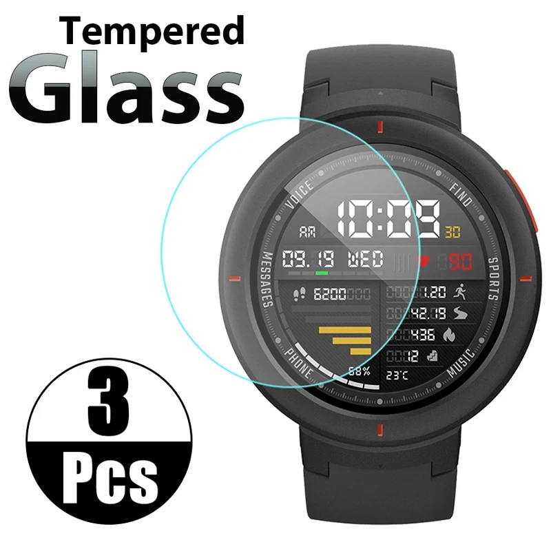 Ultra HD Tempered Glass Protective Film For Amazfit Pace Verge Ares T-Rex Stratos 3 Screen Protector For Amazfit GTR 42mm 47mm
Ultra HD Tempered Glass Protective Film For Amazfit Pace Verge Ares T-Rex Stratos 3 Screen Protector For Amazfit GTR 42mm 47mm