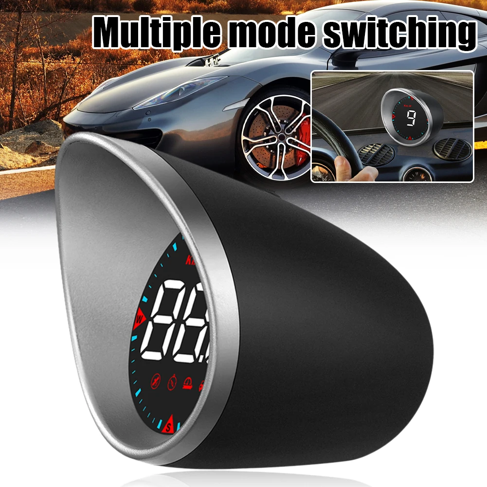 G5 Car HUD Head Up Display 1.8" LED GPS Speed Compass Odometer Windshield Projector Overspeed Alarm Fatigue Driving Reminder
G5 Car HUD Head Up Display 1.8" LED GPS Speed Compass Odometer Windshield Projector Overspeed Alarm Fatigue Driving Reminder
