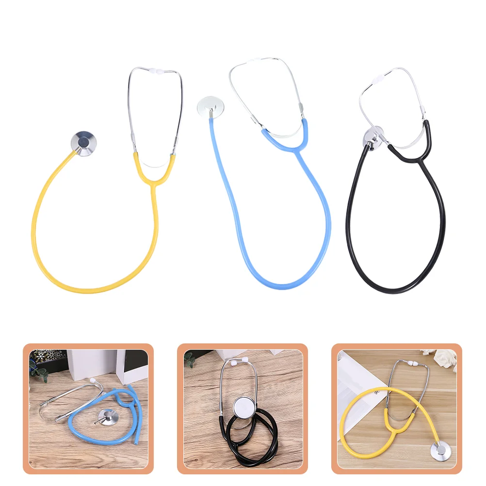 3pcs Stethoscope for Kids Toddler Funny Home Kids Stethoscope Portable Stethoscope Educational Plaything Clinic
3pcs Stethoscope for Kids Toddler Funny Home Kids Stethoscope Portable Stethoscope Educational Plaything Clinic