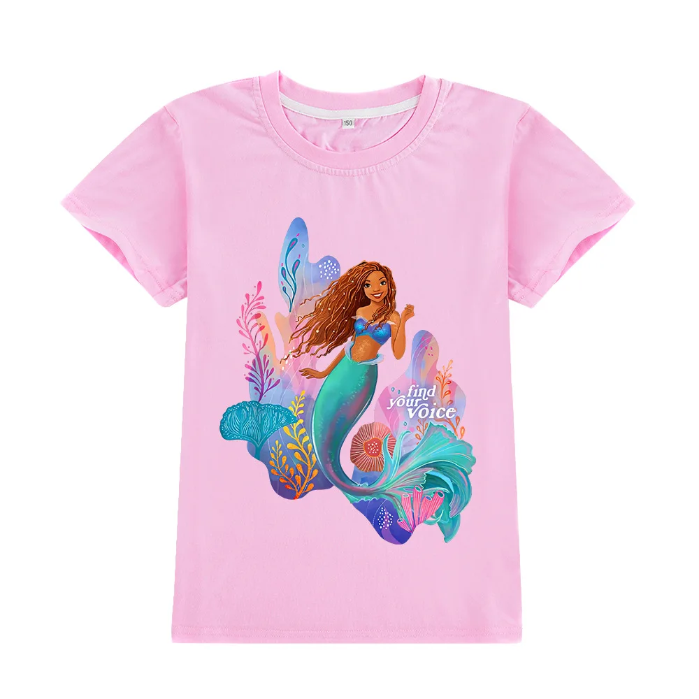 2023 Toddler Summer Boys Cartoon the little mermaid T-shirt 3D Printed Baby Girls Streetwear Kids Clothes O-Neck Tops
2023 Toddler Summer Boys Cartoon the little mermaid T-shirt 3D Printed Baby Girls Streetwear Kids Clothes O-Neck Tops