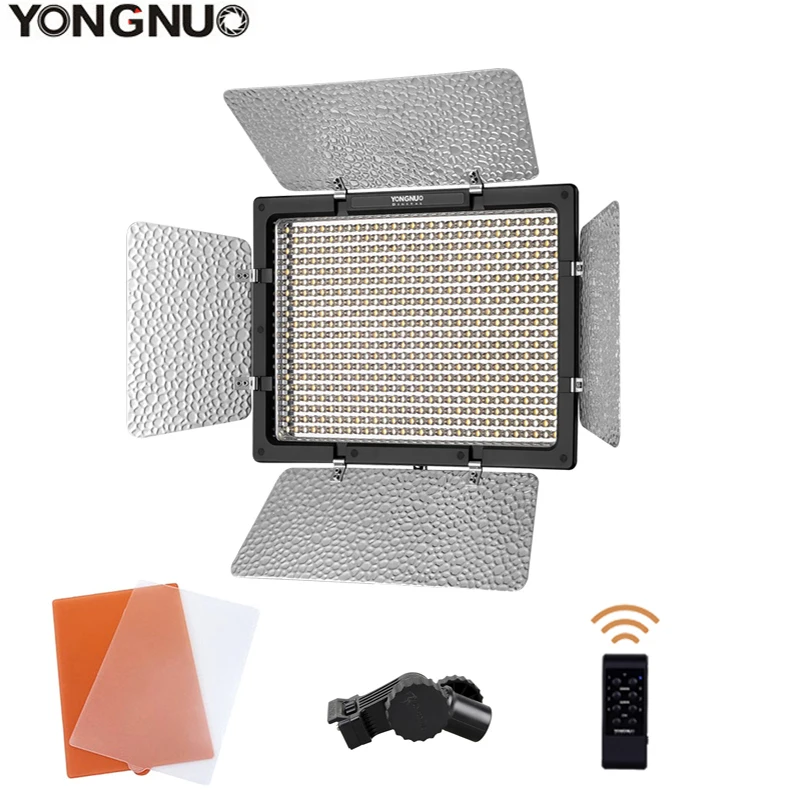 YONGNUO YN600L YN600 LED Video Light Panel with Adjustable Color Temperature 3200K 5500K Photographic Studio Lighting
YONGNUO YN600L YN600 LED Video Light Panel with Adjustable Color Temperature 3200K 5500K Photographic Studio Lighting