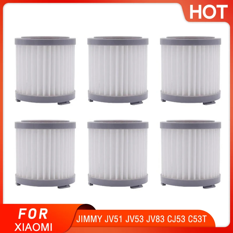 Hepa фильтр для Xiaomi JIMMY JV51 JV53 JV83 CJ53 C53T Cecotec Conga Rockstar 500 ultimate Xtrem Conga Rockstar 700 1200 запчасти
Hepa фильтр для Xiaomi JIMMY JV51 JV53 JV83 CJ53 C53T Cecotec Conga Rockstar 500 ultimate Xtrem Conga Rockstar 700 1200 запчасти